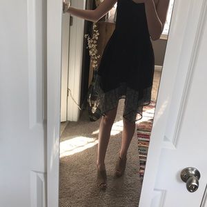 Black Flowy Dress🖤